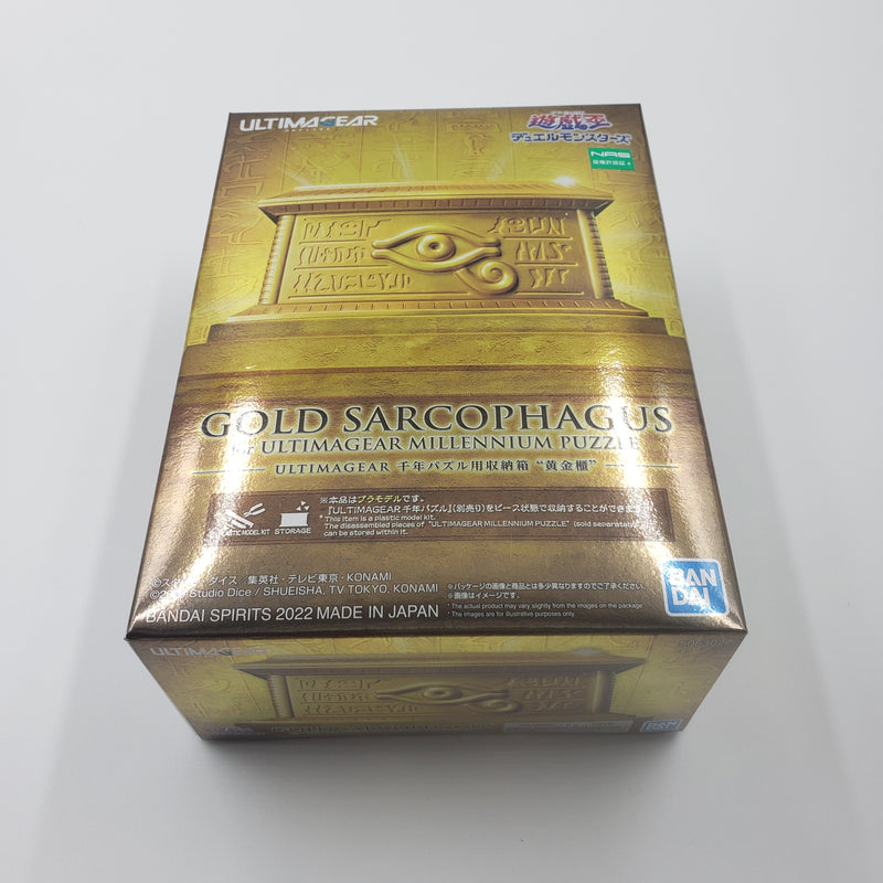 YUGIOH Gold Sarcophagus for ULTIMAGEAR Millennium Puzzle / 遊戯王 千年パズル用収納箱  黄金櫃