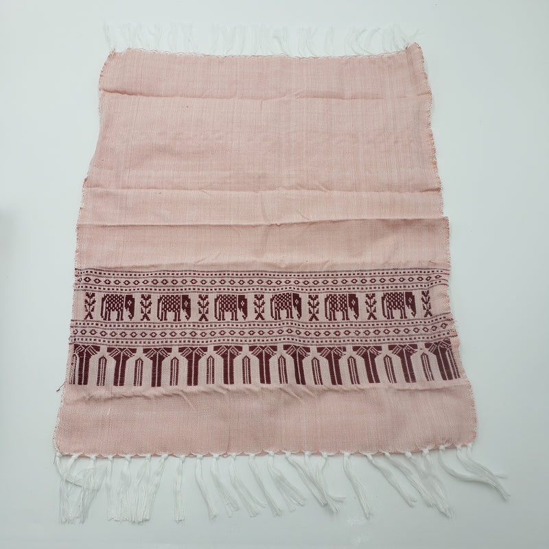 ラオス伝統柄 大判ハンカチ5点セット