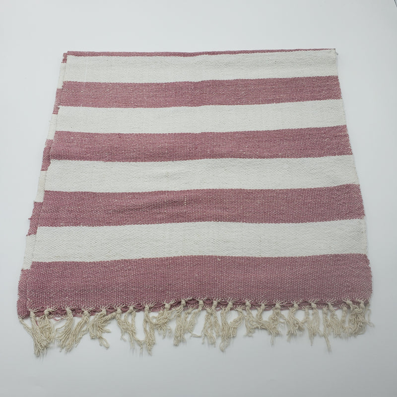 スカーフ ボーダー (赤/白)