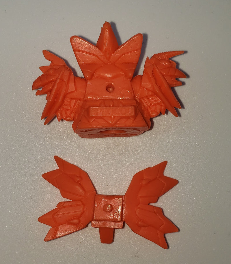 ガン消し　バンダイ　光の超機甲神 スペリオルドラゴンEX　(オレンジ)