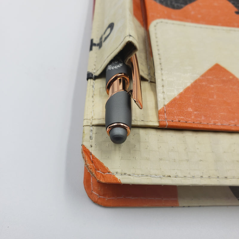 ブックカバー或手帳カバー橙(AP01104)