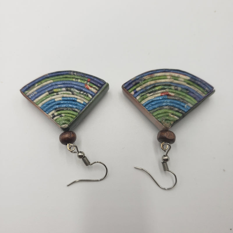 伝統柄 紙ピアス 2種